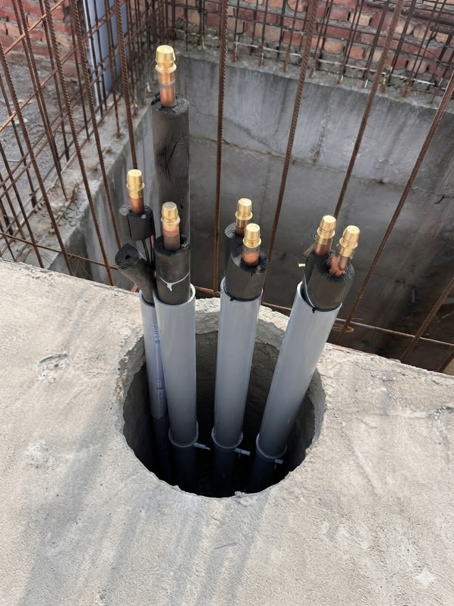 Pressure-Sealed Copper Refrigerant Lines